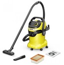 Odkurzacz Karcher WD5V tradycyjny z pojemnikiem 1100W żółty