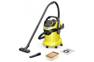 Odkurzacz Karcher WD5V tradycyjny z pojemnikiem 1100W żółty