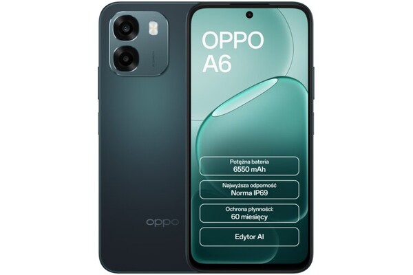 Smartfon OPPO A6 zielony 6.75" 6.0GB/256.0GB