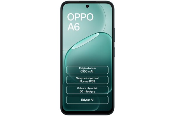 Smartfon OPPO A6 zielony 6.75" 6.0GB/256.0GB