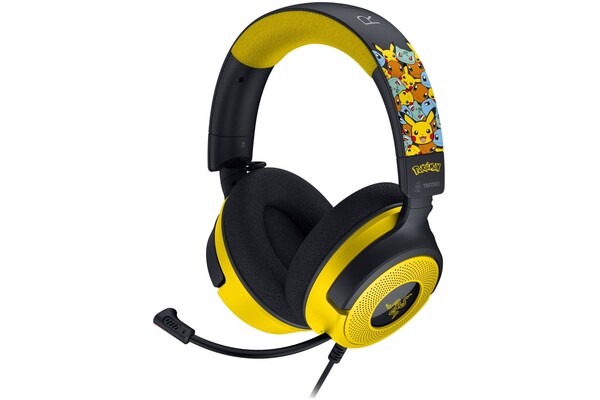 Słuchawki Razer Kraken X V4 Nauszne Przewodowe żółty