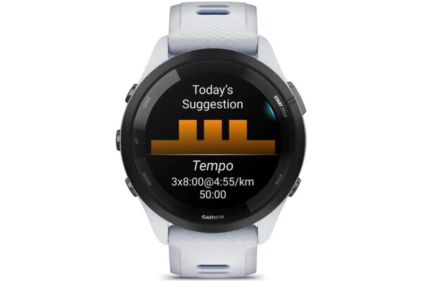 Smartwatch Garmin Forerunner 265 1.30" biały