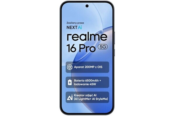 Smartfon realme 16 Pro 5G szary 6.78" 8.0GB/256.0GB