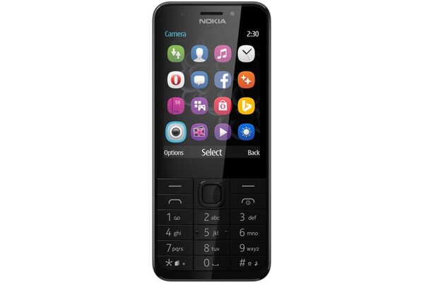 Smartfon NOKIA 230 szary 2.80" poniżej 0.1GB/