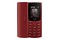Smartfon NOKIA 105 czerwony 1.80" poniżej 0.1GB/poniżej 0.5GB