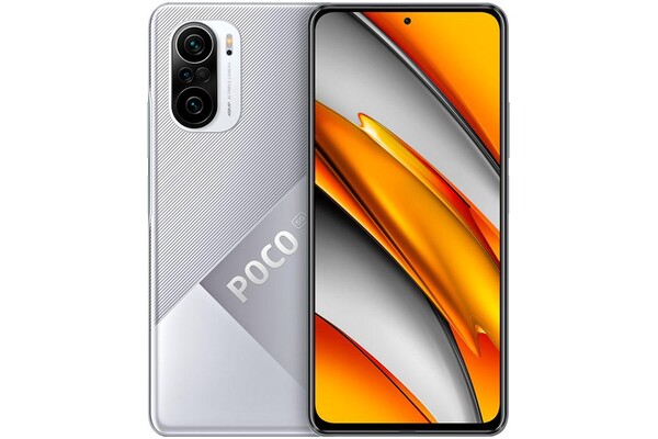 Smartfon POCO F3 5G srebrny 6.67" 8.0GB/256.0GB