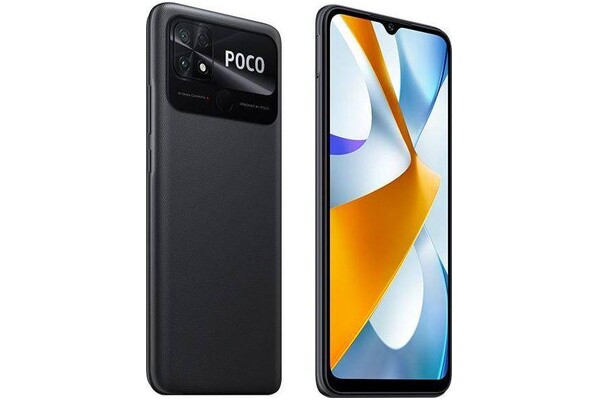 Smartfon POCO C40 czarny 6.71" 4.0GB/64.0GB