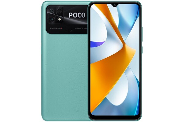 Smartfon POCO C40 zielony 6.71" 4.0GB/64.0GB