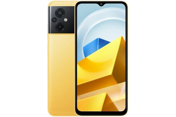 Smartfon POCO M5 żółty 6.58" 4.0GB/64.0GB