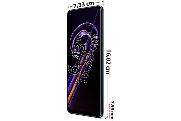 Smartfon realme 9 Pro 5G czarny 6.43" 8.0GB/256.0GB