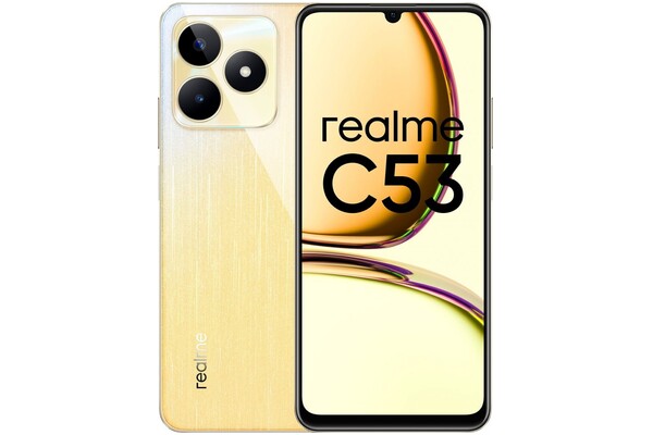 Smartfon realme C53 złoty 6.74" 6.0GB/128.0GB