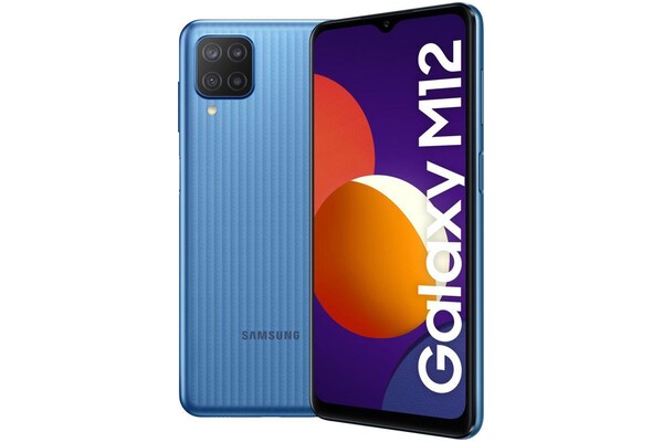 Smartfon Samsung Galaxy M12 niebieski 6.50" 4.0GB/64.0GB