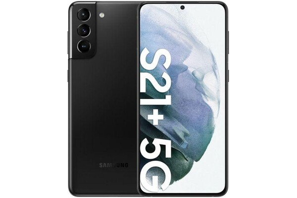 Smartfon Samsung Galaxy S21 Plus 5G czarny 6.70" 8.0GB/128.0GB