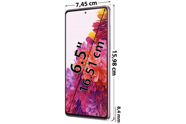 Smartfon Samsung Galaxy S20 FE 5G fioletowy 6.50" 6.0GB/128.0GB
