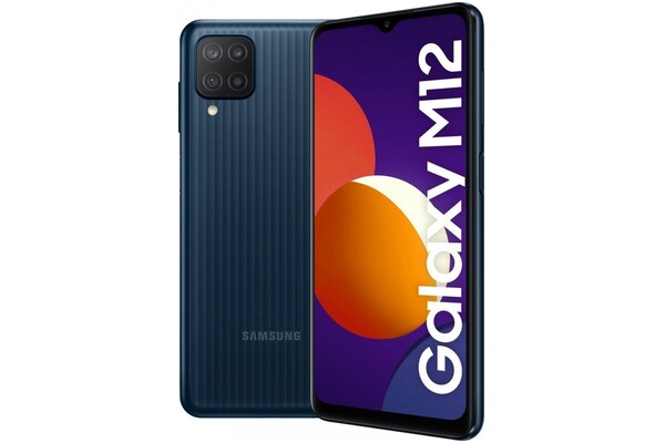 Smartfon Samsung Galaxy M12 czarny 6.50" 4.0GB/64.0GB