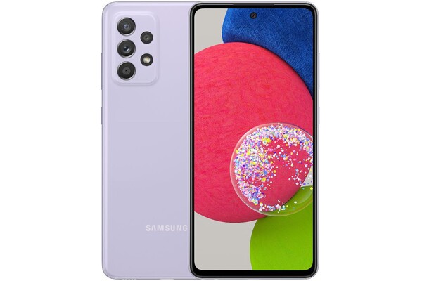 Smartfon Samsung Galaxy A52s 5G fioletowy 6.50" 6.0GB/128.0GB