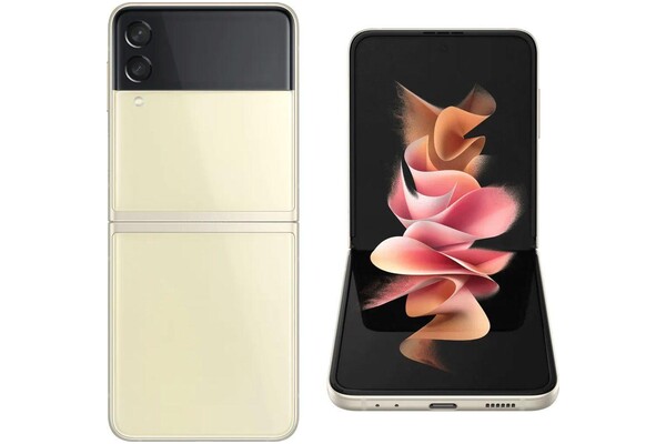 Smartfon Samsung Galaxy Z Flip 3 5G kremowy 6.70" 8.0GB/256.0GB