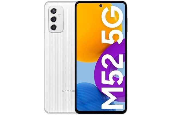 Smartfon Samsung Galaxy M52 5G biały 6.70" 6.0GB/128.0GB