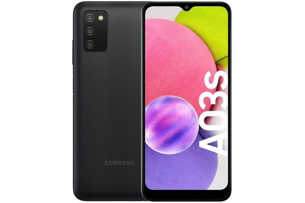 Smartfon Samsung Galaxy A03s czarny 6.50" 3.0GB/32.0GB