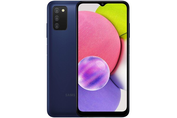 Smartfon Samsung Galaxy A03s niebieski 6.50" 3.0GB/32.0GB