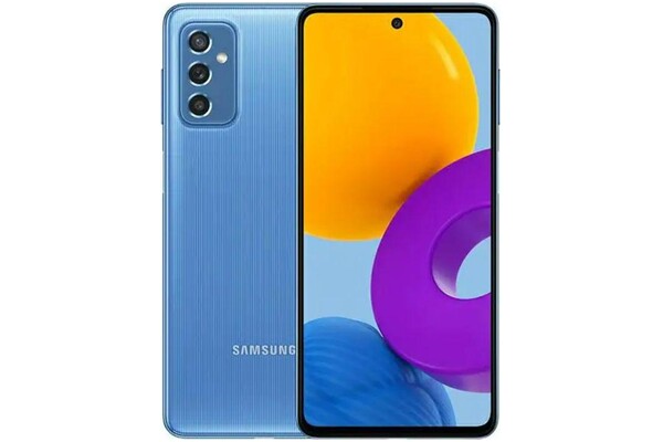 Smartfon Samsung Galaxy M52 5G niebieski 6.70" 6.0GB/128.0GB