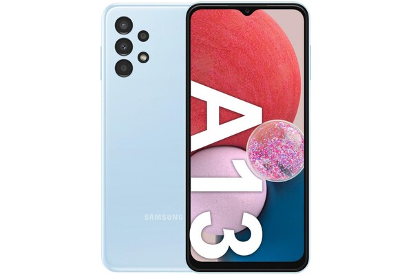 Smartfon Samsung Galaxy A13 niebieski 6.60" 4.0GB/64.0GB