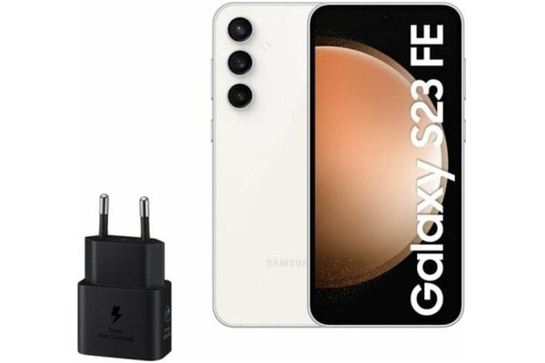 Smartfon Samsung Galaxy S23 FE 5G kremowy 6.40" 8.0GB/256.0GB