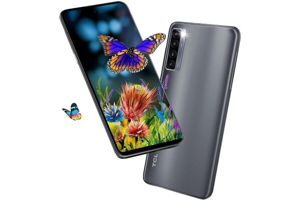 Smartfon TCL 20 L Plus srebrny 6.67" 6.0GB/256.0GB