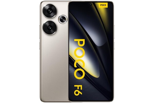 Smartfon Xiaomi POCO F6 5G Tytan Naturalny 6.67" 12.0GB/512.0GB
