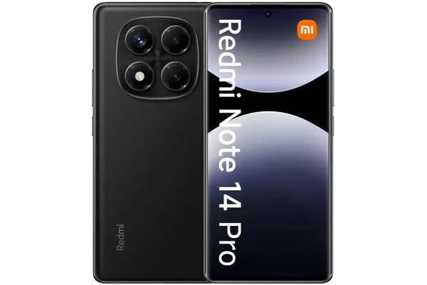 Smartfon Xiaomi Redmi Note 14 Pro czarny 6.67" 8.0GB/256.0GB