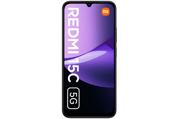 Smartfon Xiaomi Redmi 15C 5G 5G czarny 6.90" 4.0GB/256.0GB