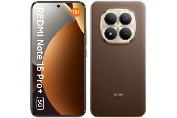 Smartfon Xiaomi Redmi Note 15 Pro+ 5G brązowy 6.83" 12.0GB/512.0GB