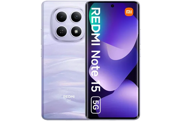 Smartfon Xiaomi Redmi Note 15 5G 5G fioletowy 6.77" 6.0GB/128.0GB
