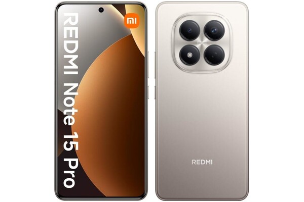 Smartfon Xiaomi Redmi Note 15 Pro szary 6.77" 8.0GB/256.0GB