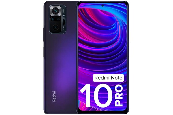 Smartfon Xiaomi Redmi Note 10 Pro fioletowy 6.67" 6.0GB/64.0GB