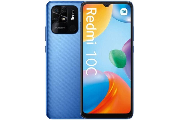 Smartfon Xiaomi Redmi 10C niebieski 6.70" 4.0GB/64.0GB