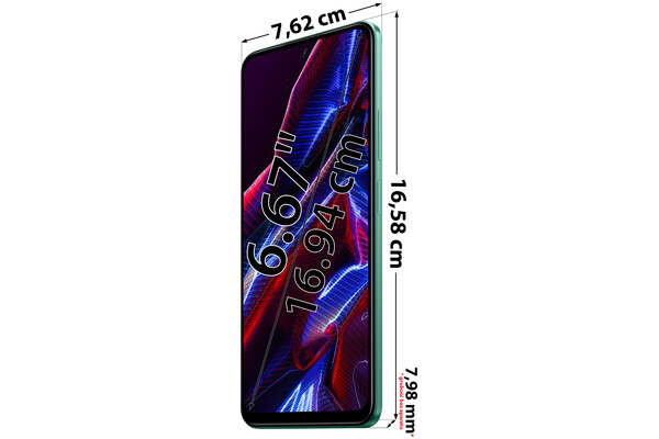 Smartfon Xiaomi POCO X5 5G 5G zielony 6.67" 8.0GB/256.0GB
