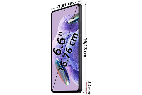 Smartfon Xiaomi Redmi Note 12 Pro+ 5G czarny 6.67" 8.0GB/256.0GB