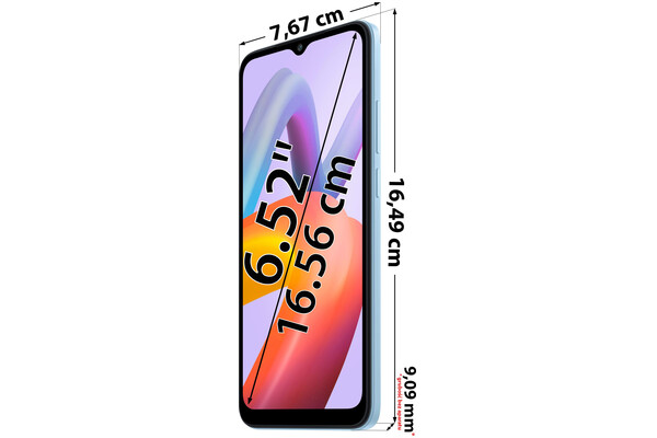 Smartfon Xiaomi Redmi A2 niebieski 6.52" 3.0GB/64.0GB