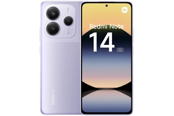 Smartfon Xiaomi Redmi Note 14 5G 5G fioletowy 6.67" 6.0GB/128.0GB