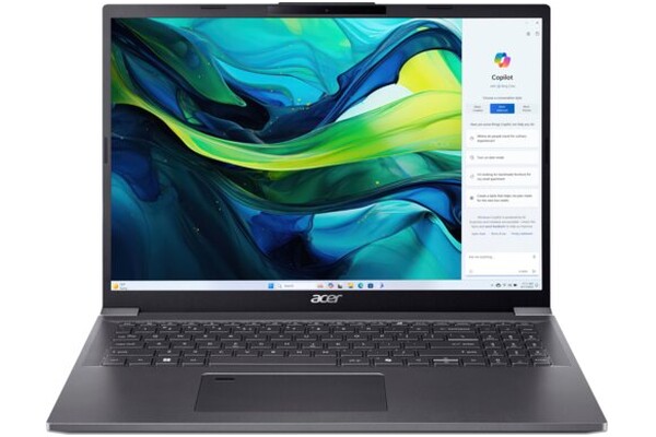 Laptop ACER Aspire 1 16.0" Intel Core Ultra 5 115U Intel 32GB 1TB SSD Windows 11 Home szary