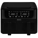 Frytkownica beztłuszczowa Air Fryer Zeegma Knapper Pro Dual 1700W