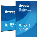 Monitor 85.6" IIYAMA LH8675UHS-B2AG czarny