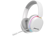 Słuchawki MARVO HG9070W Nauszne Bezprzewodowe Biało-szary