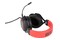 Słuchawki Konix UFC Casque Nauszne Przewodowe czarno-czerwony