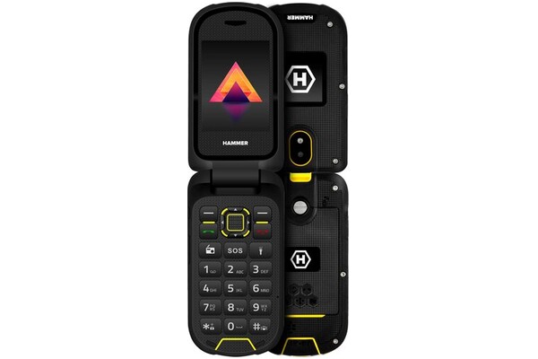 Smartfon HAMMER Bow czarny 2.40" poniżej 0.1GB/poniżej 0.5GB