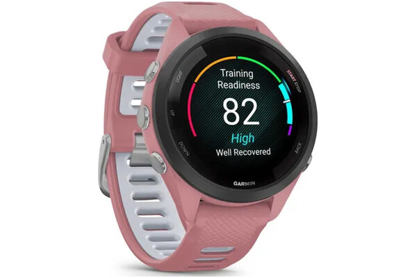 Smartwatch Garmin Forerunner 265S 1.10" Różowo-biały