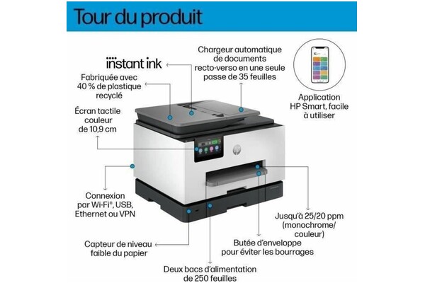 Urządzenie wielofunkcyjne HP 9135e OfficeJet Pro
