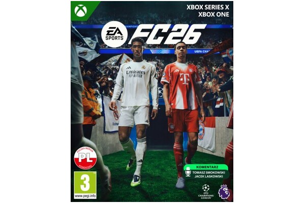 Konsola Microsoft Xbox Series X 1TB czarny + EA Sports FC 26 + Kontroler XBOX