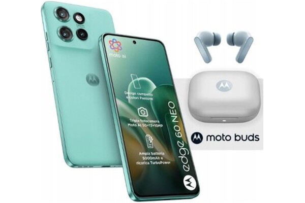 Smartfon Motorola moto edge 60 5G niebieski 6.36" 12.0GB/256.0GB